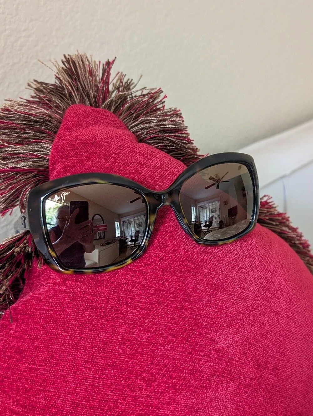 NWB MAUI JIM WOMEN'S ORCHID POLARIZED HOT FASHION BEAUTIFUL SUNGLASSES